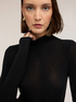 Turtleneck cashmere-blend t-shirt image number 3