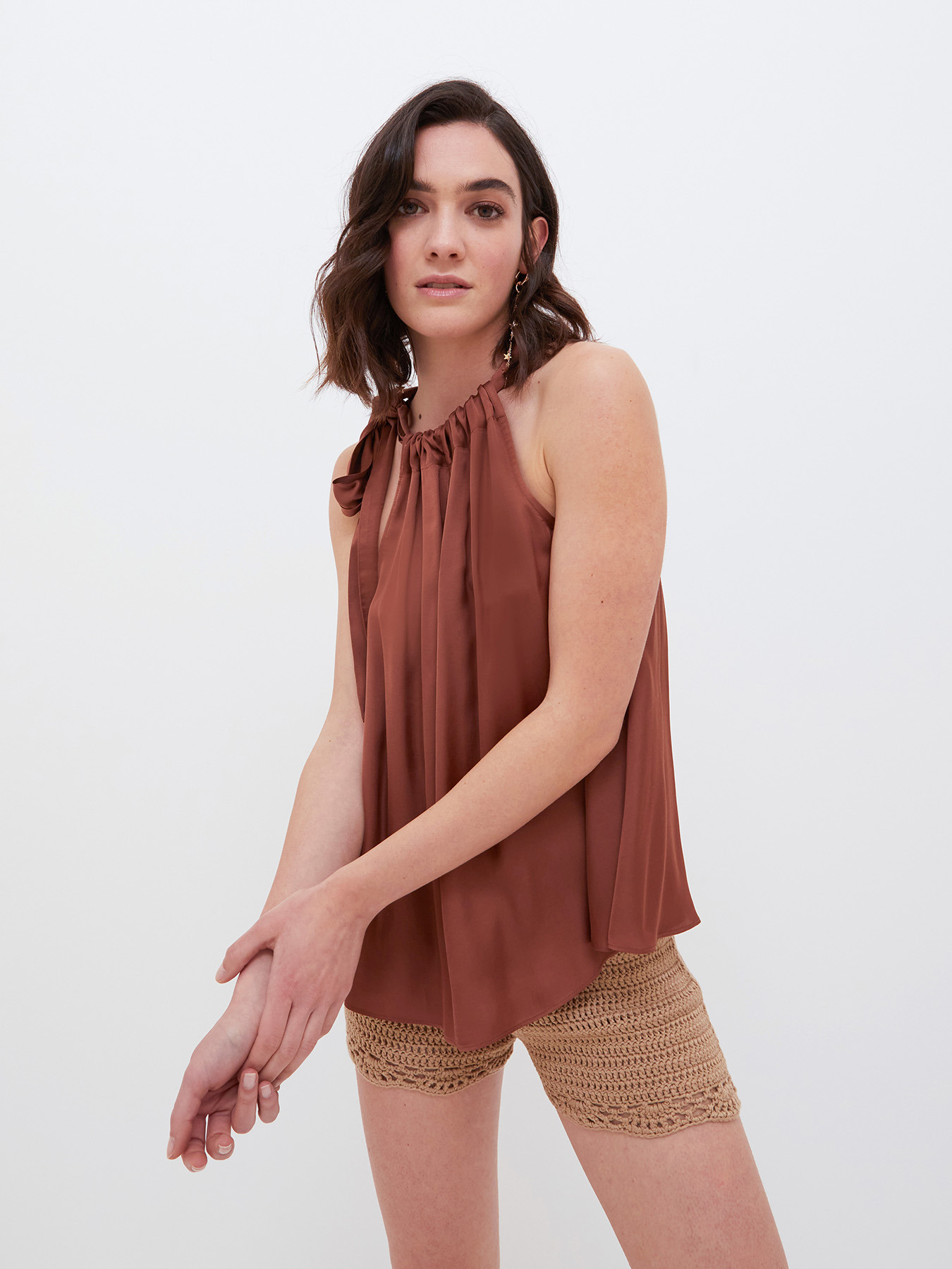 Top in raso image number 0