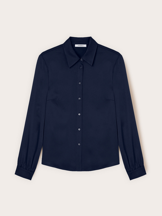 Viscose satin shirt
