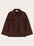 Short oversized jacket with pockets image number 4