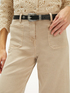 Low belt with patterned buckle image number 2