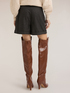 Cropped shorts with check pattern image number 1