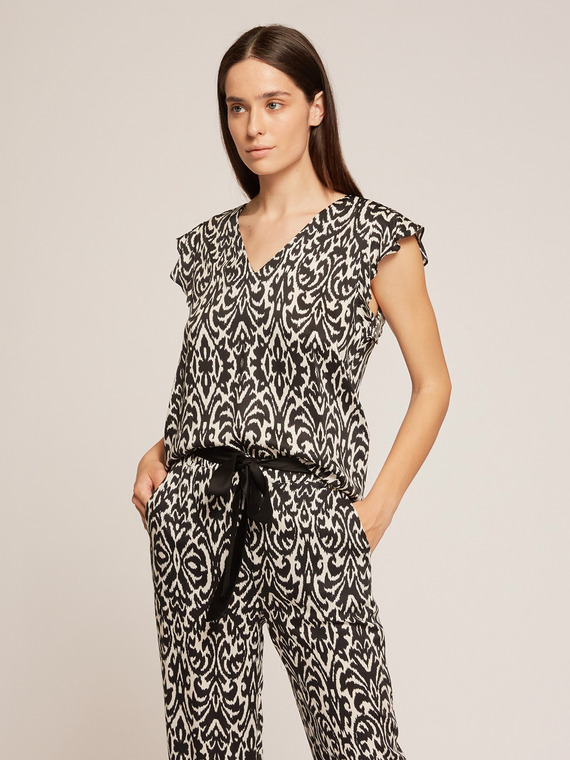 Motivi Blusa fantasia etnica Donna