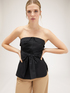 Bustier top with buttons image number 4