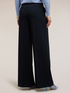 Pantalon palazzo &agrave; pli marqu&eacute; image number 1