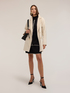 Double-breasted coat in wool blend double cloth image number 2