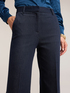 Tailored jeans with pressed crease image number 3