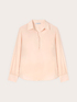 Blouse avec col en satin image number 3