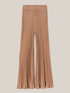 Pleated knit trousers image number 3