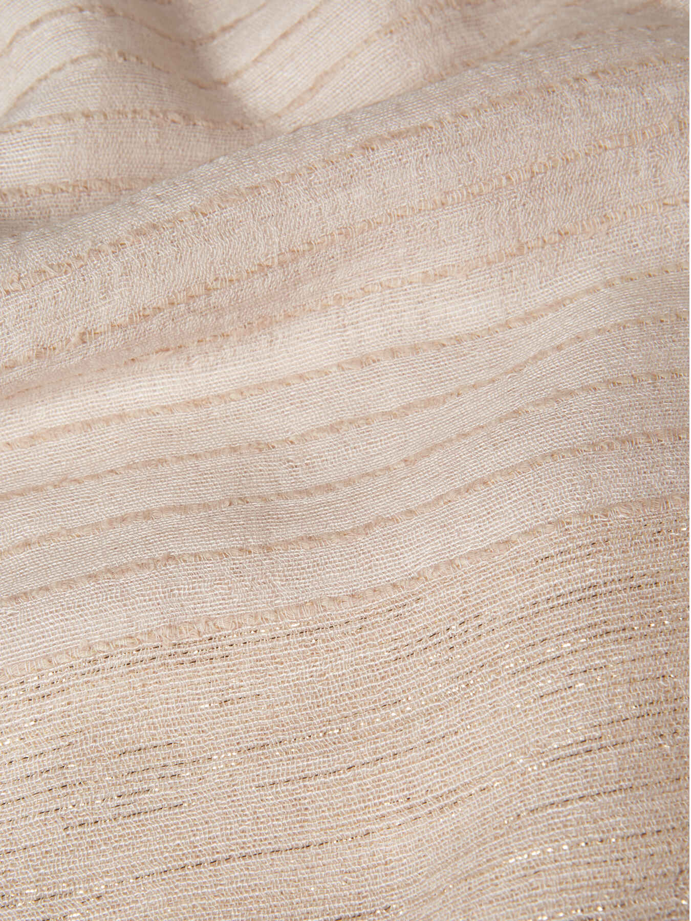 Sciarpa a righe con lurex image number 1