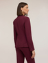Veste simple boutonnage en point de Milan image number 1