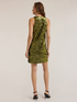 Sequin dress with geometric design image number 1