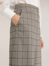Palazzo-Hose mit Prince-of-Wales-Muster image number 3