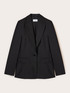 Single-breasted viscose blend blazer image number 4