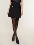 Collant velati fantasia Double Love con pois lurex image number 0