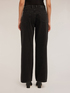 Jeans anchos de pierna ancha y holgados negros image number 1