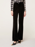 Velvet palazzo trousers image number 0