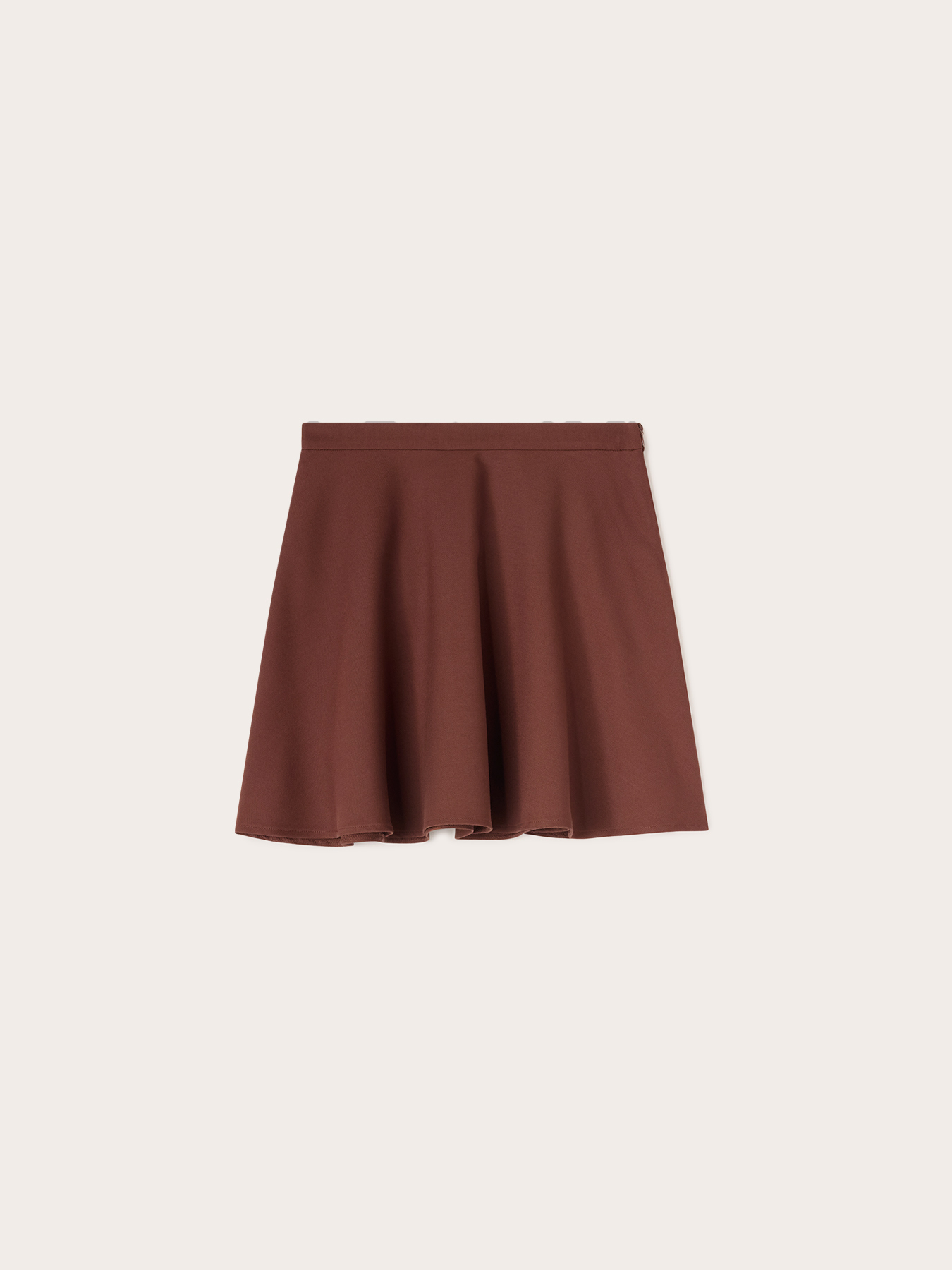 Flared mini skirt image number 4