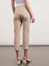 Cotton trousers with side embroidery image number 1
