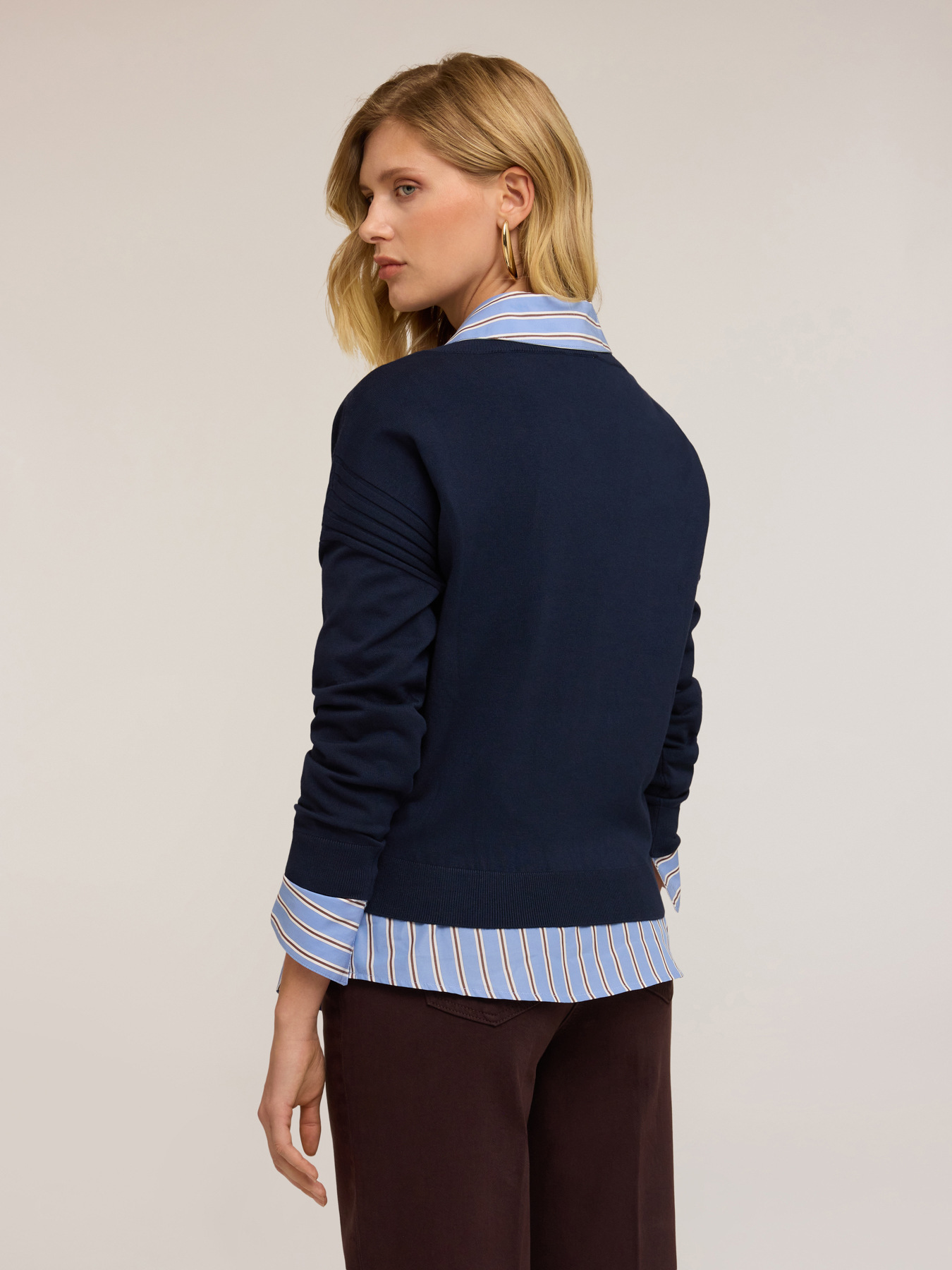 Oversized viscose sweater image number 1