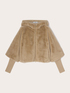 Blouson court &agrave; capuche image number 4
