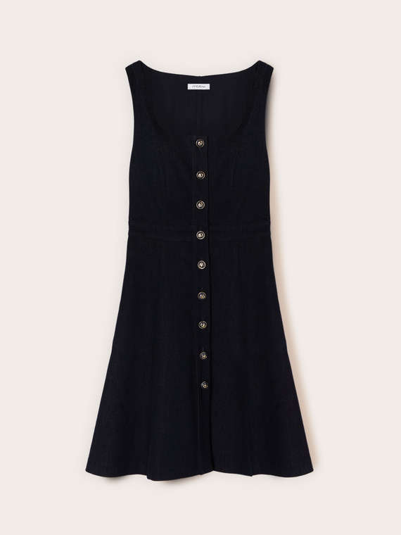 Rochie tip cămașă din denim