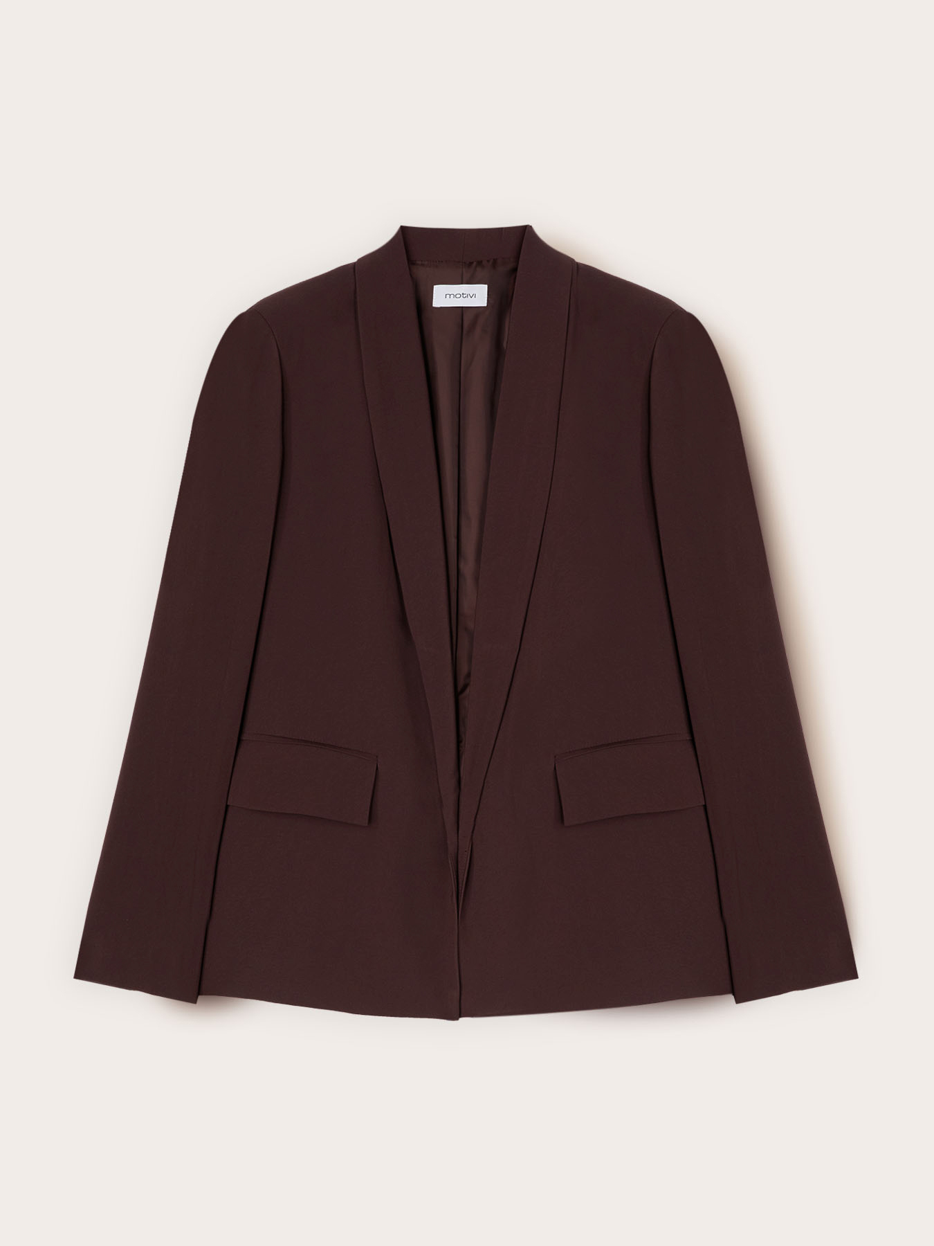 Blazer avec col ch&acirc;le image number 4