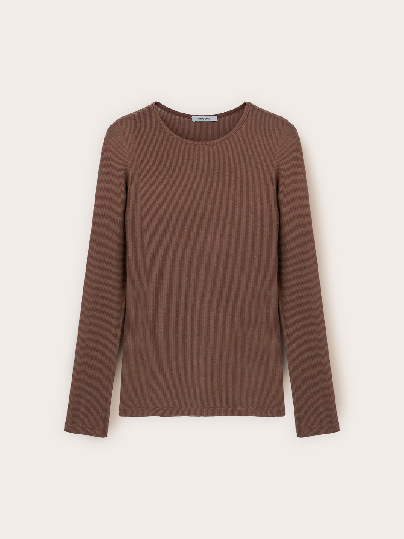 T-shirt sous-jacente en mélange de cachemire image number 3