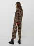 Pantalon cropped animalier image number 1