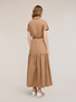 Langes Hemdblusenkleid aus Baumwollmischung image number 1