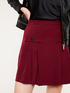 Short pleated skirt image number 2