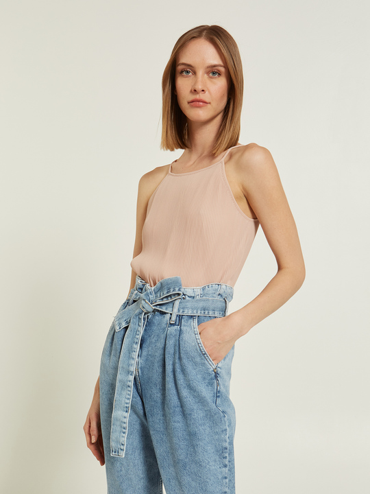 Maglia con Catena di Strass e Pietre Donna Motivi Felpe senza cappuccio  Abbigliamento berjaya.edu.my