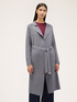 Long cardigan with belt image number 2