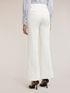 Cotton drill flare pants image number 1