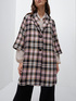 Chequered pattern coat image number 2