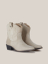 Embroidered cowboy ankle boots image number 0