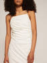 Bi-stretch dress with pleated feature image number 2