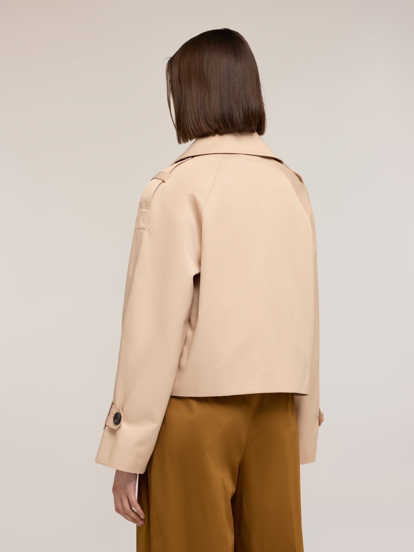 Trench-coat court crois&eacute; image number 1