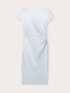 Rochie tip furou din crep cu drapaj image number 4