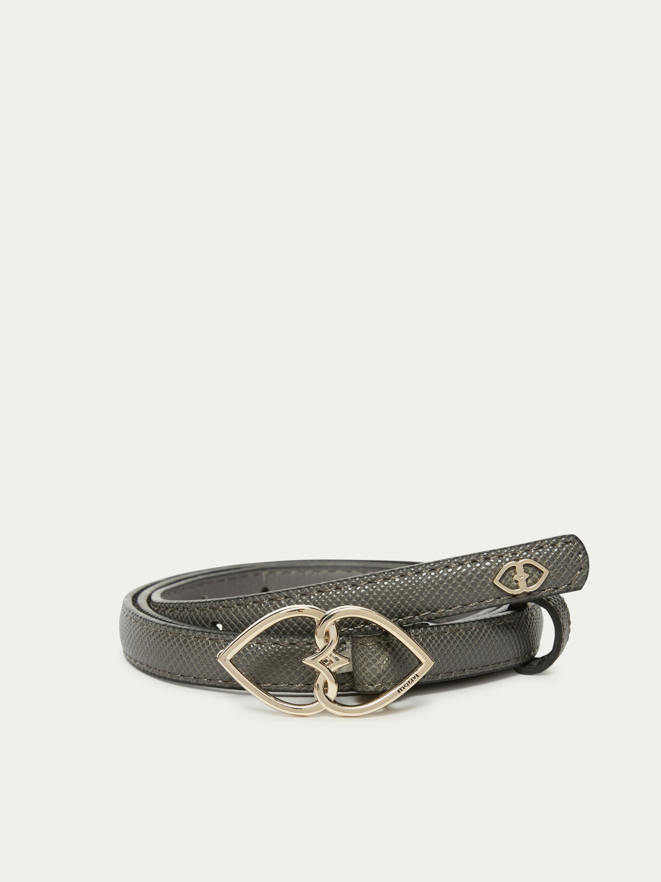 Belt with Double Love buckle image number 0