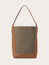 Borsa a secchiello in canvas image number 1