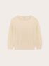 Crew neck sweater in viscose blend image number 4