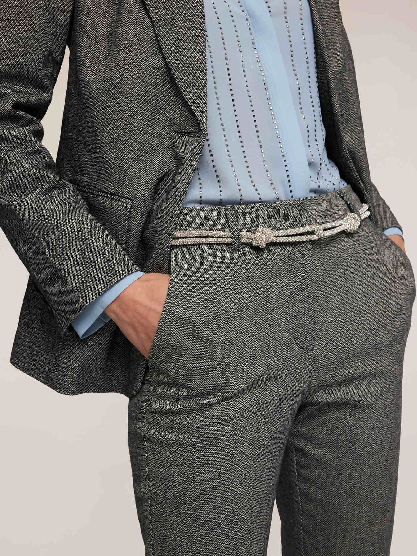 Cintura gioiello con nodi image number 0