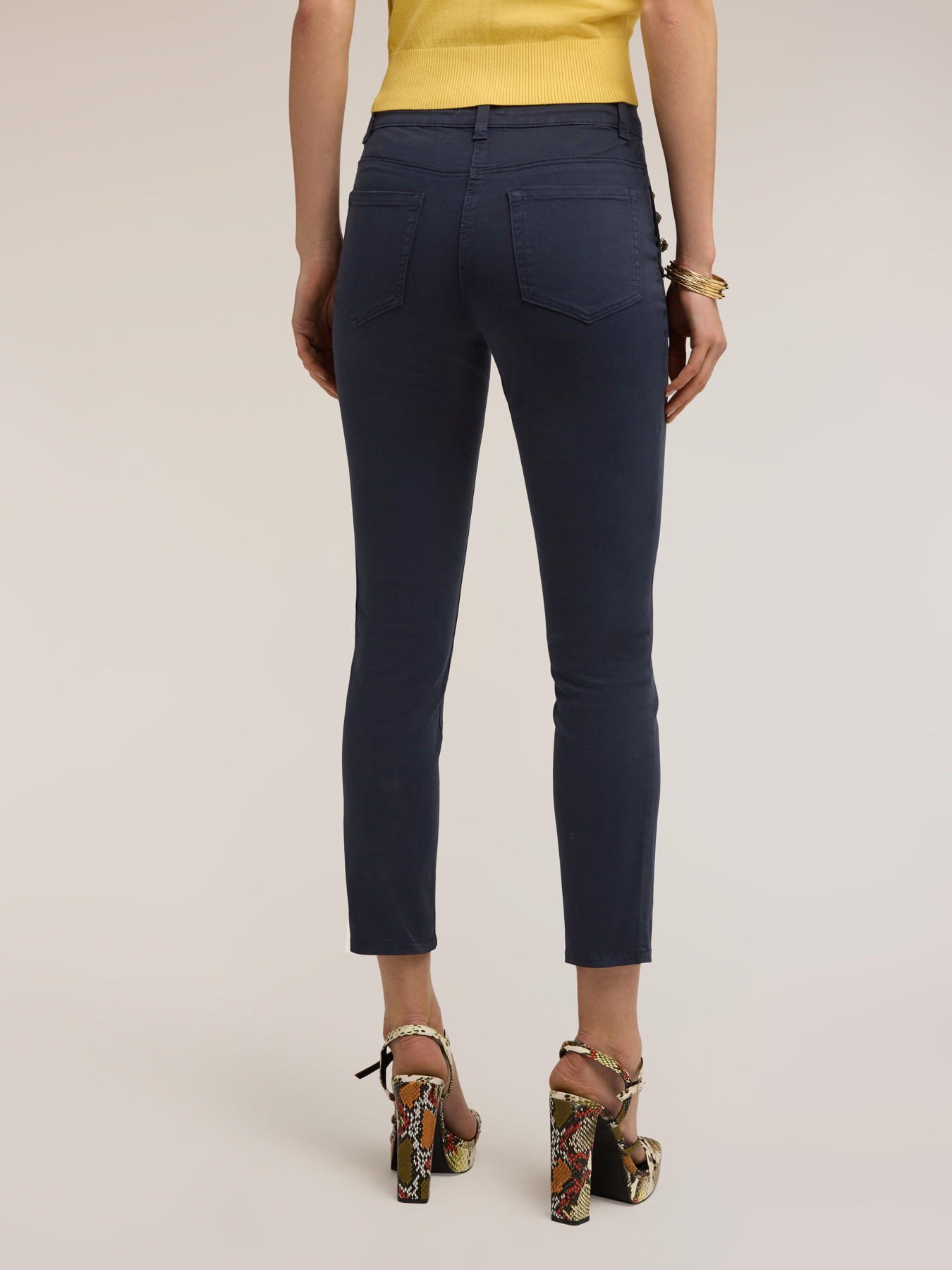 Slim-Hose aus Baumwoll-Drill image number 1