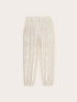 Lace jogging pants image number 4