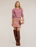 Cashmere sweater with ribbed sleeves image number 3