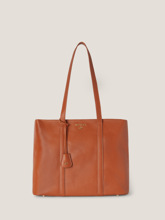 Motivi New shopping bag in similpelle Donna Marrone