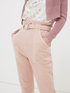 Cotton carrot fit trousers image number 2