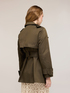Zweireihiger Trenchcoat aus Baumwoll-Taffeta-Mix image number 0