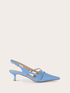 Escarpins slingback avec brides et talon kitten image number 1